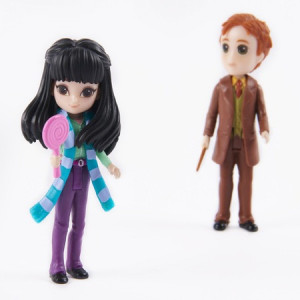 HARRY POTTER WIZARDING WORLD MAGICAL MINIS SET 2 FIGURINE CHO SI GEORGE - Img 5