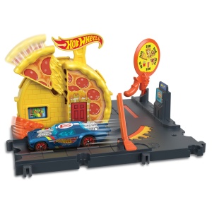 HOT WHEELS CITY EXPLORER SPEEDY PIZZA PICK UP - Img 5