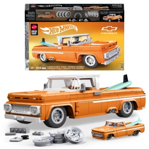 HOT WHEELS ELITE SERIES SET DE CONSTRUCTII CAMIONETA PERSONALIZATA CHEVROLET 1962 - Img 2