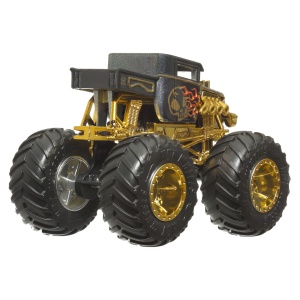 HOT WHEELS MONSTER TRUCK 50 BIGFOOT TROPHY CHAMPIONS MASINUTA BONE SHAKER SCARA 1 LA 64 - Img 3