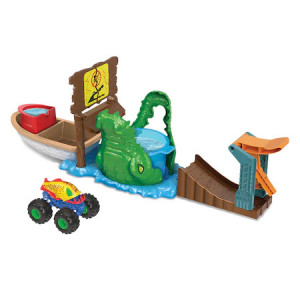 HOT WHEELS MONSTER TRUCK COLOR SHIFTERS ATACUL CROCODILULUI - Img 4