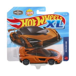 HOT WHEELS XL MASINUTA METALICA MCLAREN SENNA 2022 SCARA 1 LA 43 - Img 2