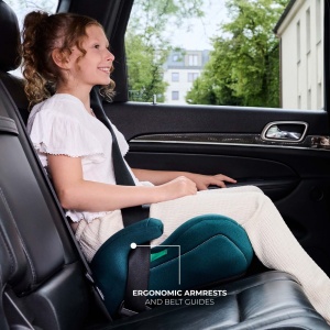 INALTATOR AUTO KINDERKRAFT BOOST 2 , I-SIZE 125-150 CM, BLACK - Img 3
