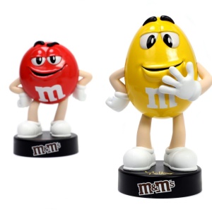 JADA FIGURINA METALICA M&M GALBENA 10CM - Img 5