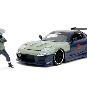 JADA MASINUTA METALICA NARUTO 1995 MAZDA RX 7 1:24 - Img 2