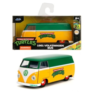 JADA TESTOASELE NINJA AUTOBUZ METALIC VOLKSWAGEN 1961 SCARA 1 LA 32 - Img 3