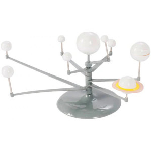 Joc educational Malplay Sistemul solar 3D fosforescent pentru asamblat cu 25 accesorii - Img 3