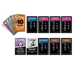 JOC MONOPOLY DEAL NO MERCY IN LIMBA ROMANA - Img 3