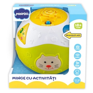 Jucarie bebelusi, Minibo, Minge cu activitati - Img 5