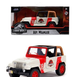 JURASSIC WORLD MASINUTA METALICA JEEP WRANGLER SCARA 1 LA 32 - Img 5