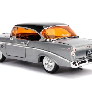 MACHETA METALICA CHEVY BEL AIR 1956 SCARA 1 LA 24 - Img 6