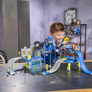MAJORETTE CREATIX SET SECTIA DE POLITIE CU SUNETE SI LUMINI - Img 3