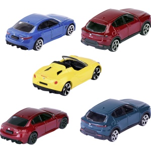 MAJORETTE MASINUTE METALICE SET 5 MASINI ALFA ROMEO - Img 3