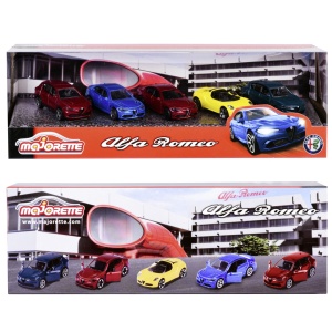 MAJORETTE MASINUTE METALICE SET 5 MASINI ALFA ROMEO - Img 4