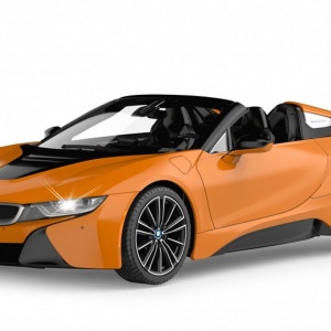 MASINA CU TELECOMANDA BMW I8 PORTOCALIE SCARA 1 LA 12 - Img 7