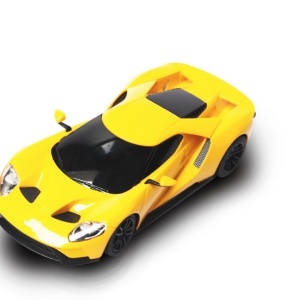 MASINA CU TELECOMANDA FORD GT GALBEN SCARA 1 LA 24 - Img 3