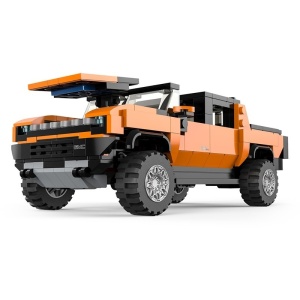 MASINUTA CONSTRUIBILA HUMMER EV SCARA 1 LA 30 - Img 3