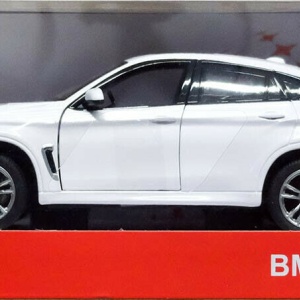 MASINUTA METALICA BMW X6M ALB SCARA 1 LA 24 - Img 5