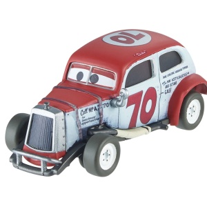 MASINUTA METALICA CARS3 PERSONAJUL DUKE COULTERS - Img 2