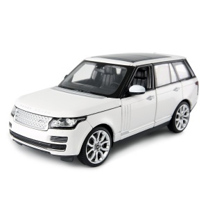 MASINUTA METALICA RANGE ROVER ALB SCARA 1 LA 24 - Img 9