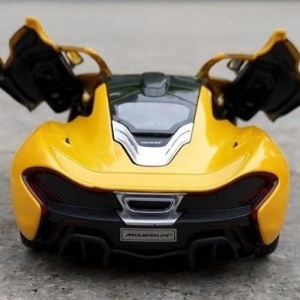 Masinuta Metalica Rastar, McLaren P1 Portocaliu Scara 1:24 - Img 6
