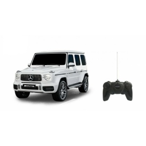 Masinuta Rastar RC - Mercedes-Benz G63, alb, 1:24 - Img 2