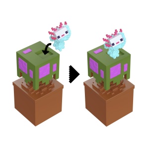 MINECRAFT MINI MODE SET EXPLORARE MINIERA AXOLOTL - Img 5