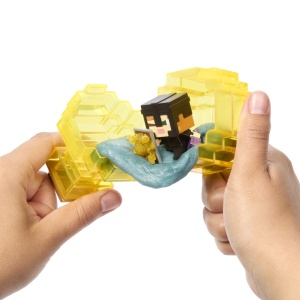 MINECRAFT MINI MODE SET EXPLORARE MINIERA PREPARAREA POTIUNILOR GALBEN - Img 8