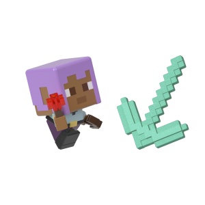 MINECRAFT MINI MODE SET EXPLORARE MINIERA TURQUOISE - Img 6