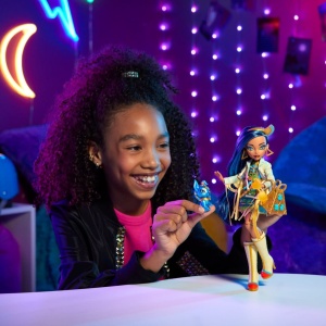 MONSTER HIGH PAPUSA CLEO DENILE CU ANIMALUT SI ACCESORII - Img 3