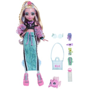 MONSTER HIGH PAPUSA LAGOONA BLUE CU ACCESORII - Img 4