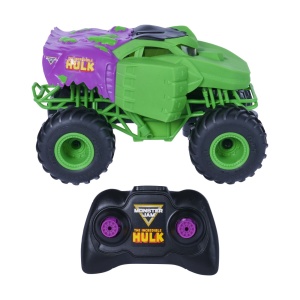 MONSTER JAM MARVEL CAMION GIGANT RC CU TELECOMANDA INCREDIBILUL HULK - Img 3