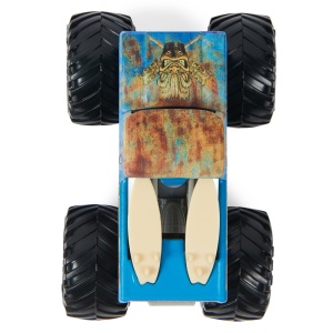 MONSTER JAM MASINUTA METALICA BIG KAHUNA SCARA 1 LA 64 - Img 6