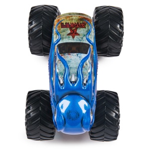MONSTER JAM MASINUTA METALICA KRAKEN SCARA 1 LA 64 - Img 7