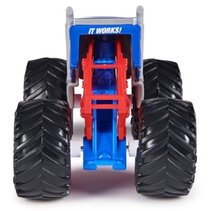 MONSTER JAM MASINUTA METALICA LUCAS STABILIZER SCARA 1 LA 64 - Img 6