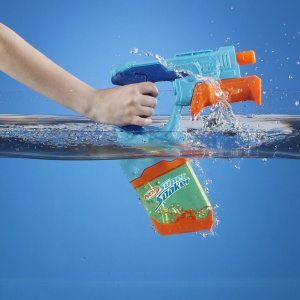 NERF SUPER SOAKER SET 2 BLASTERE NERF DUNK FILL - Img 4