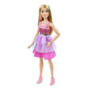 Papusa Barbie Dreamtopia Extra Inalta cu Rochie Colorata, 61cm - Img 2