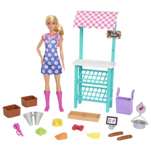 Papusa Barbie You Can Be Anything, Vanzatoare la Market - Img 2