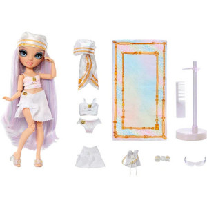 Papusa cu accesorii Rainbow High Pacific Coast - Margot de Perla, 28 cm - Img 6