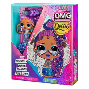 Papusa L.O.L. Surprise! OMG Birthday Doll - Runway Diva - Img 4