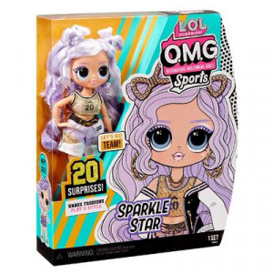 Papusa L.O.L. Surprise! OMG Sports Sparkle Star, 27 cm