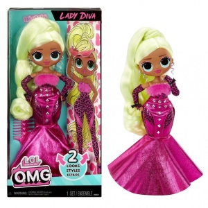 Papusa LOL Surprise OMG HoS Doll Lady Diva