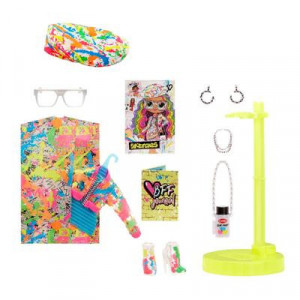 Papusa LOL Surprise OMG Sketches cu 20 de accesorii - Img 4