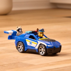 PATRULA CATELUSILOR CAUTARE SI SALVARE SET FIGURINA CHASE SI VEHICUL MASINA DE POLITIE - Img 2
