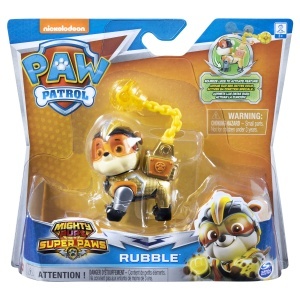 PATRULA CATELUSILOR FIGURINA SUPER EROU RUBBLE