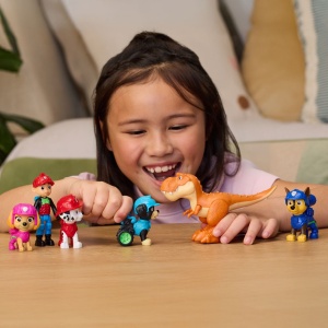 PATRULA CATELUSILOR FILMUL CU DINOZAURI SET AVENTURA DINO CU FIGURINE SI ACCESORII - Img 5
