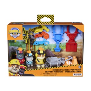 PATRULA CATELUSILOR RUBBLE SI ECHIPA SET DE POVESTE WRECKING CREW