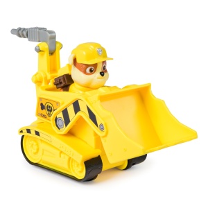 PATRULA CATELUSILOR SET VEHICUL DE BAZA BULDOZER SI FIGURINA RUBBLE - Img 7