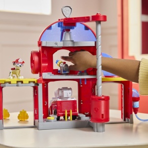 PATRULA CATELUSILOR STATIE DE POMPIERI INTERACTIVA CU ACCESORII SI FIGURINA MARSHALL - Img 7