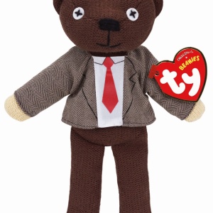 PLUS TY 15CM BEANIE BABIES URSULETUL LUI MR BEAN